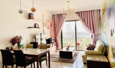 chung cư the sun avenue 96m2 3 phòng ngủ cho thuê