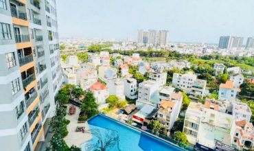 thuê chung cư 3 phòng ngủ the sun avenue 96m2 view hồ bơi